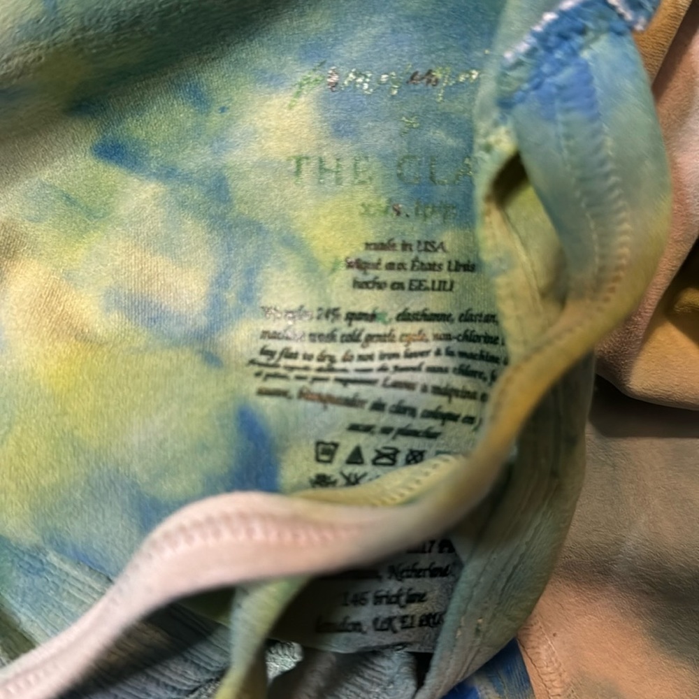 Free People Movement Good Karma Onesie size XS/S NEW Iced Grey Tie Dye - Picture 6 of 6